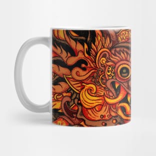 Orange Bali Mug